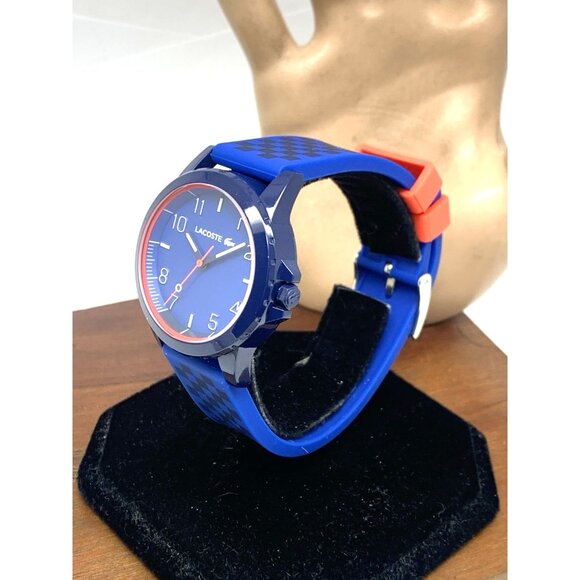 Lacoste Unisex Watch 2020148 Rider Quartz Orange Blue Dial Rubber Band 36mm main image 12